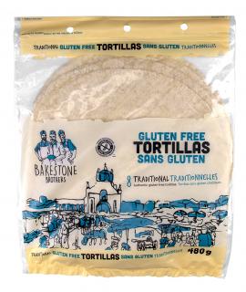 Bakestone Brothers Gluten Free Tortillas