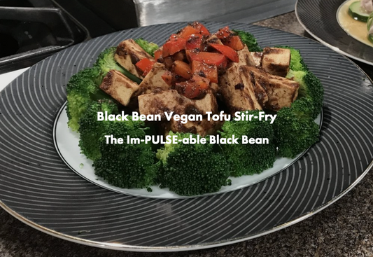 Black Bean Vegan Tofu Stir-Fry