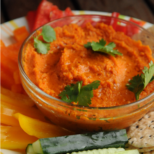 Roasted Carrot and Tomato Dip