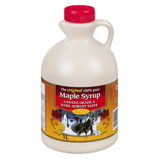 Pure Canadian Maple Syrup 1L - Grade A