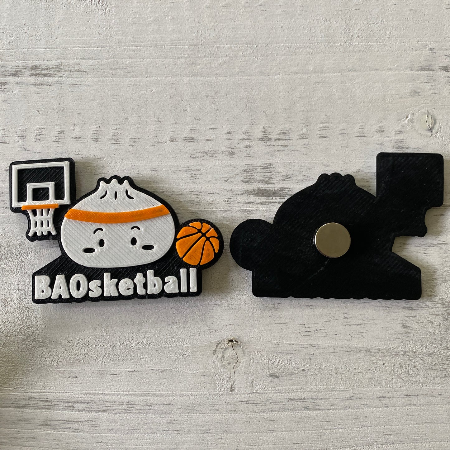 Lil Asian Designs - BAOsketball Magnet