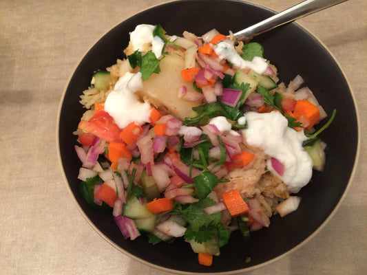 East African Chicken Pilaff (Akni) - With Annie M.
