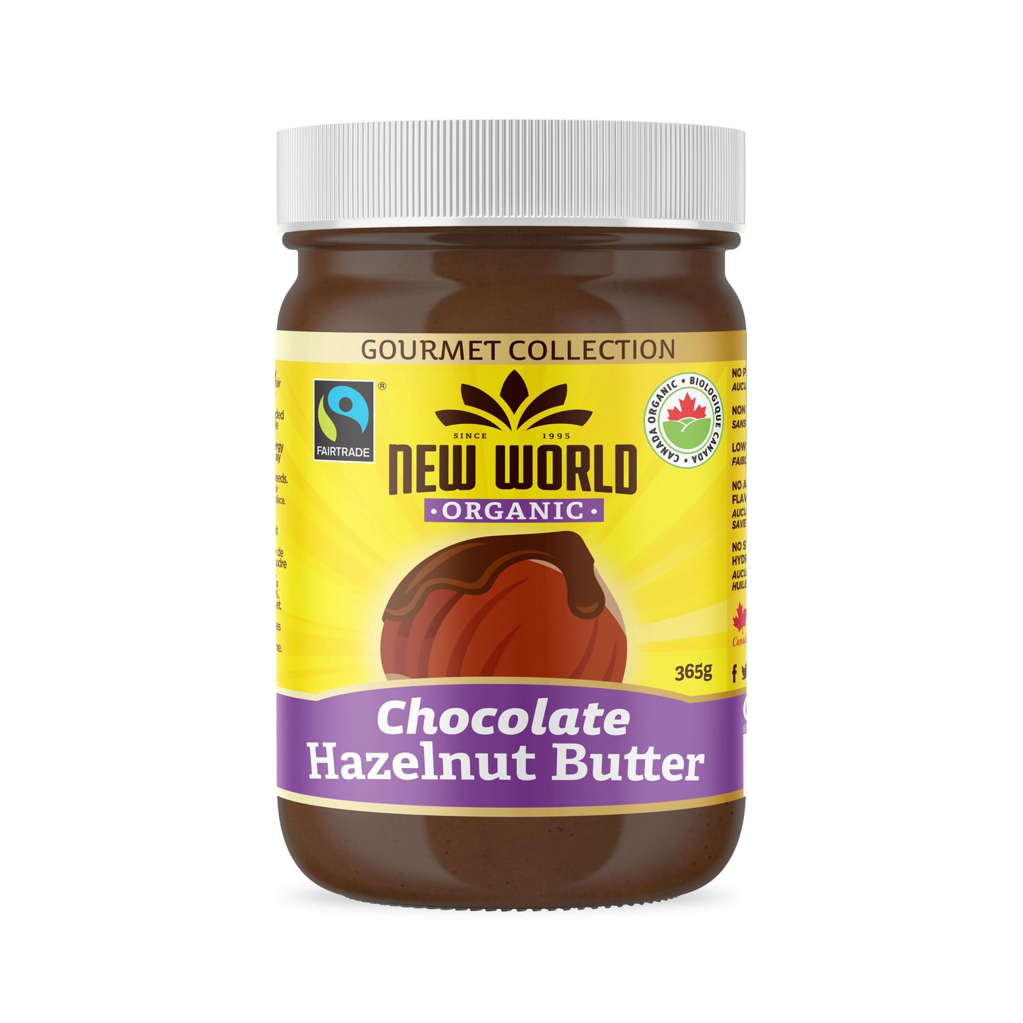 Organic Chocolate Hazelnut Butter - 365g