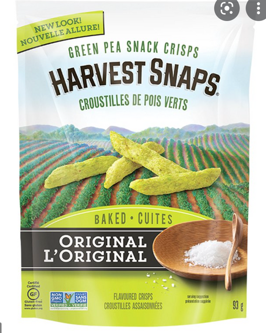 Original Green Pea Snack Crisps