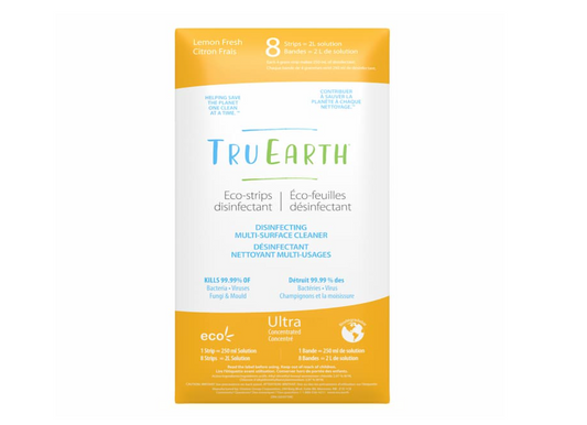 Tru Earth Eco Multi-Surface Cleaner Dis-infecting strips - 8 Strips