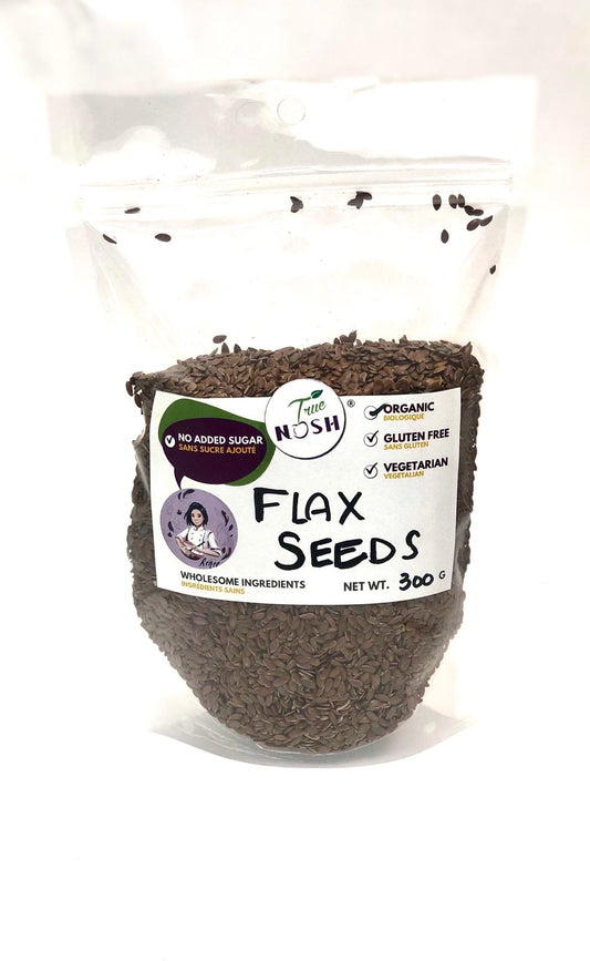 Whole Brown Flax Seeds Organic - TrueNosh